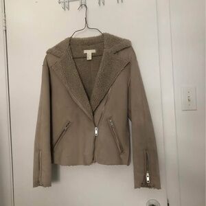 Beige H&M jacket, about XS, perfect condition